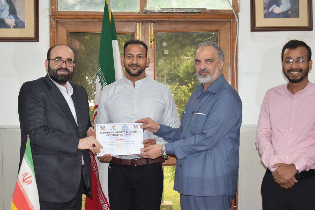 Love Singh ZSKF certification ceremony